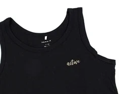 Name It black active tank top